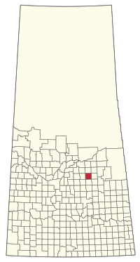 Location of the RM of Pleasantdale No. 398 in Saskatchewan