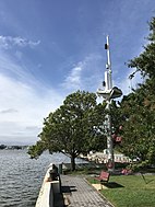 The foremast of the Maine located at the United States Naval Academy, Annapolis, Maryland