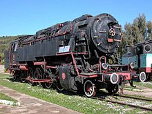 Turkish classification system for railway locomotives, the number of powered axles are followed by the total number of axles.
