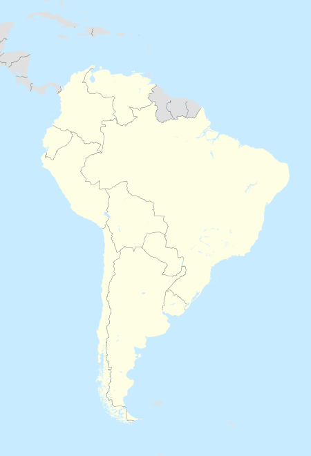 2022 Copa Libertadores is located in South America