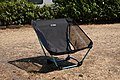 Low type of camping chair