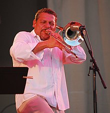 Bonilla Brass Ecstasy at Chicago Jazz Festival 2008 Photo: Mark Mahar