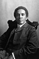 Image 6 Samuel Coleridge-Taylor Photograph credit: unknown; restored by Adam Cuerden Samuel Coleridge-Taylor (15 August 1875 – 1 September 1912) was an English composer and conductor. His greatest success was his cantata Hiawatha's Wedding Feast. This set the epic poem The Song of Hiawatha by Henry Wadsworth Longfellow to music, and was widely performed by choral groups in England and the United States. Composers were not well paid; the work sold hundreds of thousands of copies, but he had sold the music outright for the sum of 15 guineas, so did not benefit directly. He learned to retain his rights and earned royalties for other compositions after achieving wide renown, but always struggled financially. This photograph of Coleridge-Taylor was taken around 1905. More selected pictures
