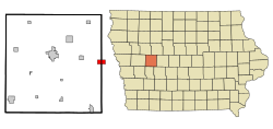 Location of Ralston, Iowa