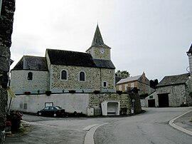 The church in Ham-sur-Meuse