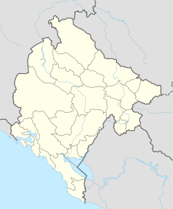 Riđani is located in Montenegro