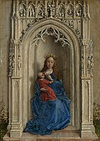 Virgin and Child Enthroned, c. 1433. Museo Thyssen-Bornemisza, Madrid