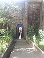 Arch portal, left side