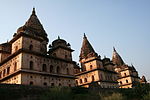 Chhatris on the bank of Betwa River