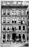 Detroit Fire And Marine Insurance, 1874, East side of Griswold south of Congress