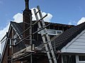 Dormer extension almost complete from outside