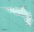 Map Kwajalein Atoll