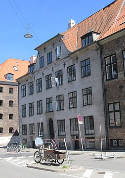 The building seen from Strandgade