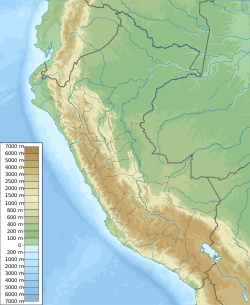 Ch'iyar Jaqhi is located in Peru