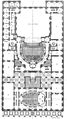 Plan of the Théâtre de Bordeaux (at the level of the second loges)