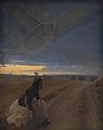 L.A. Ring, Aften. Den gamle kone og døden, 1887, The National Gallery of Denmark