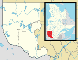 Mansfield-et-Pontefract is located in Western Quebec