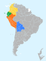 Member states of the Andean Community trade bloc.