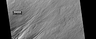 Gullies in Nereidum Montes, as seen by HiRISE under HiWish program.