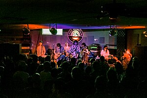 The Sour Notes performing at Holy Mountain in Austin, Texas, February 2013