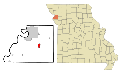 Location of Agency, Missouri