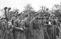 Adolf Hitler, Walter von Reichenau, Erwin Rommel and Martin Bormann observing the siege of Warsaw.