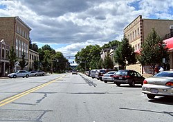 Third Street (Pennsylvania Route 68) within the Beaver Historic District