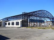 Hangar restoration progress 2015