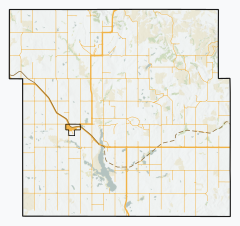 Rural Municipality of Hart Butte No. 11 is located in Hart Butte No. 11
