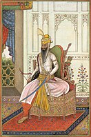 Ranjit Singh, c. 1830.[104]