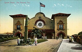 Sunset Depot, Southern Pacific Railroad, San Antonio, Texas