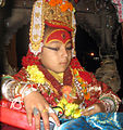 Child representing Bhairava (Bhelu)