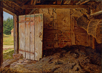 Outhouse interior, 1856
