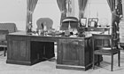 The Theodore Roosevelt desk in the Truman Oval Office