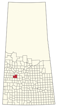 Location of the RM of Biggar No. 347 in Saskatchewan