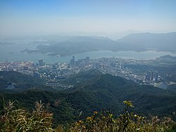 Yantian District seen from Wutong Mountain