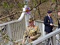 Australian military attaché on Gloster Bridge