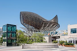 El Peix (1992), by Frank Gehry, Passeig Marítim de la Barceloneta