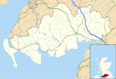 Girdle Stanes is located in Dumfries and Galloway