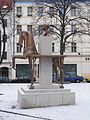 Statue of Jaroslav Hašek in Žižkov
