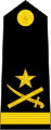 Major general (Dhivehi: ބްރިގޭޑިއަރ ޖެނެރަލް) (Maldivian Marine Corps)[44]