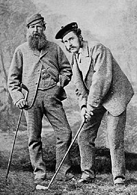 Old Tom Morris with Young Tom Morris, c. 1870-75