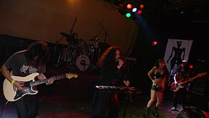 Sigh performing in West Springfield, Virginia, 2008
