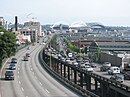 The Alaskan Way Viaduct in Downtown Seattle
