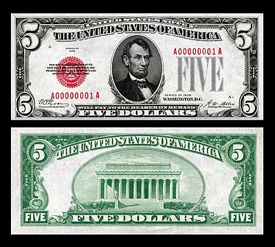 United States Note, series 1928