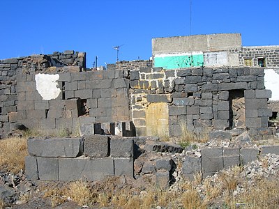 Roman building, Al Quanawat in 2008
