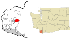 Location of Venersborg, Washington