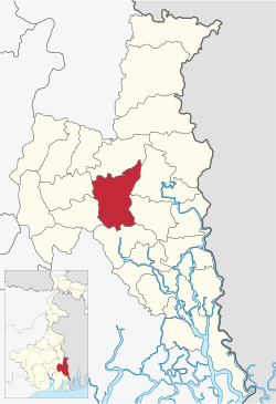Location of Deganga