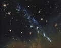 Image 14Herbig–Haro object HH 110 ejects gas through interstellar space. (from Interstellar medium)