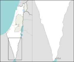Ein Hatzeva is located in Southern Negev region of Israel